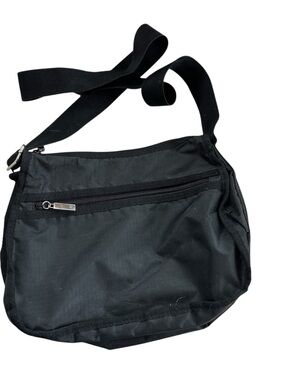 Black Nylon Crossbody Bag